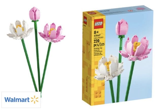 LEGO Lotus Flowers Set 